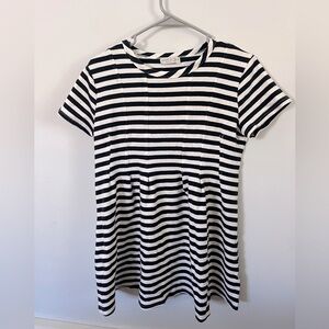 Darling Navy and White Striped Dress